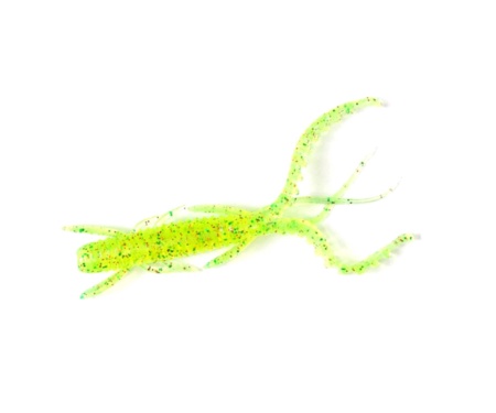 Німфа Lucky John Hogy Shrimp 3.5" #S15 Chartreuse Red