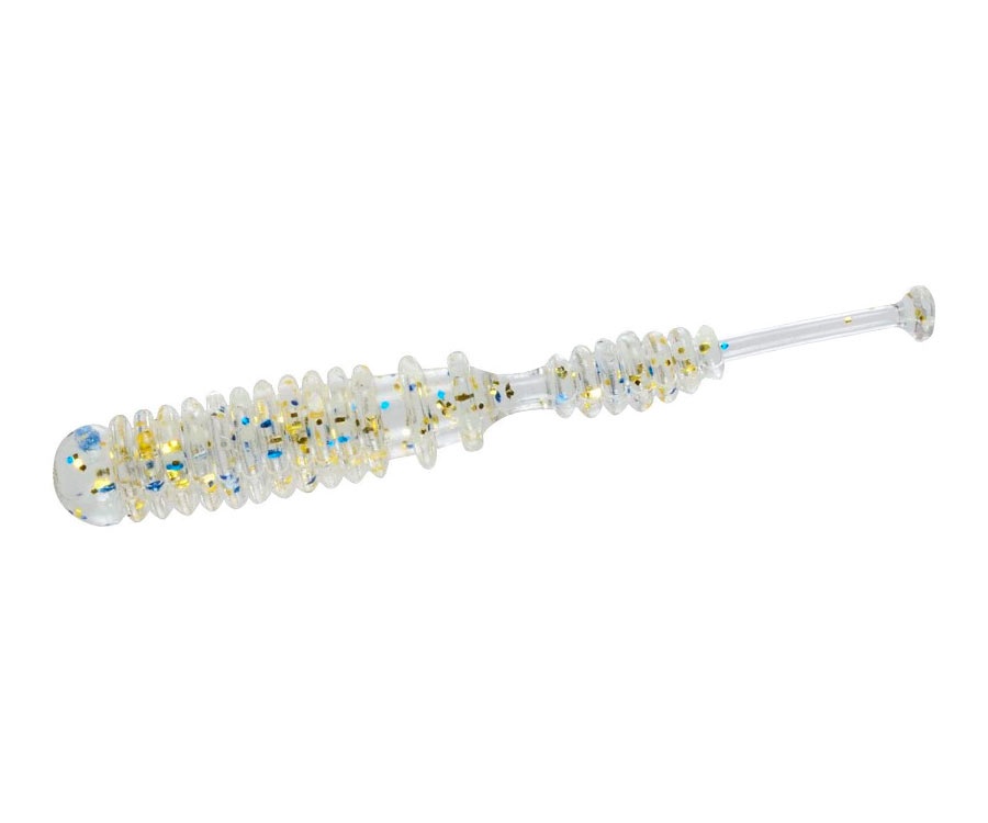 Червь Owner Dorome Shad 82928(MW-04) 1.3" #26 Clear Blue Flake