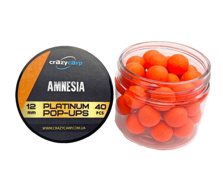 Бойлы Crazy Carp Platinum Pop-Ups Amnesia 12мм