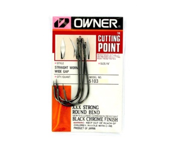 Крючки Owner 5103 Straight Shank Wide Gap №4/0 #2