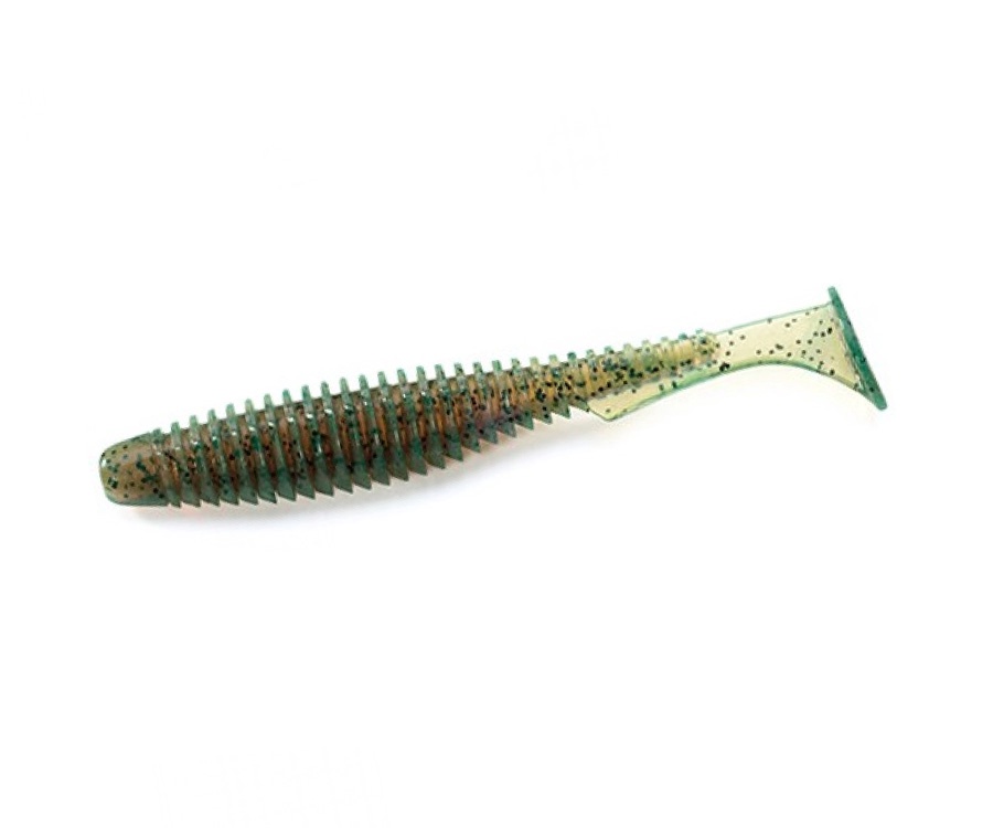 Виброхвост Fishup U-Shad 2" #017 Motor Oil Pepper