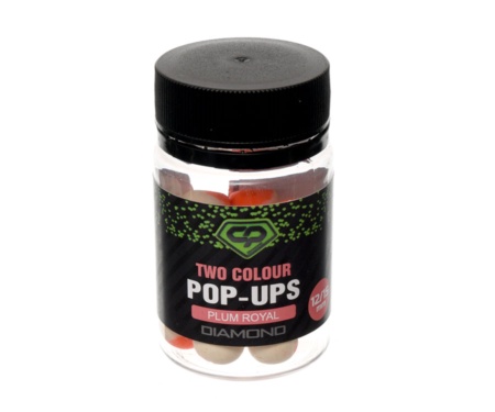 Бойли Carp Pro Diamond Pop-Ups Two Collor Plum Royal 12+15мм